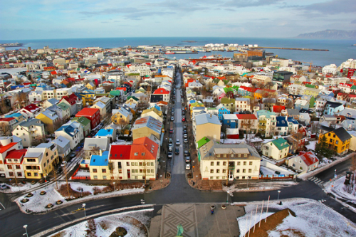 Thủ đô Reykjavik của Ireland. Ảnh: Nationalgeographic