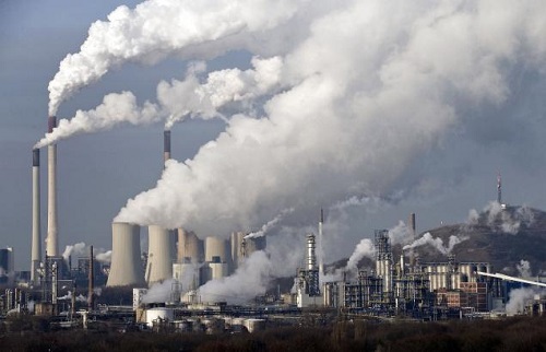 Lượng khí độc thải ra chủ yếu từ các nhà máy điện