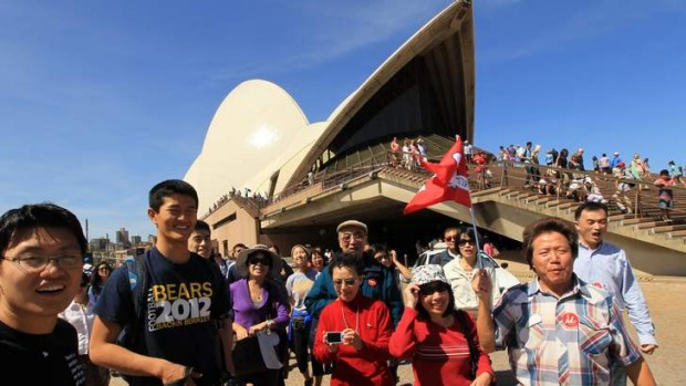 khách du lịch Trung Quốc tới Úc nhiều nhất