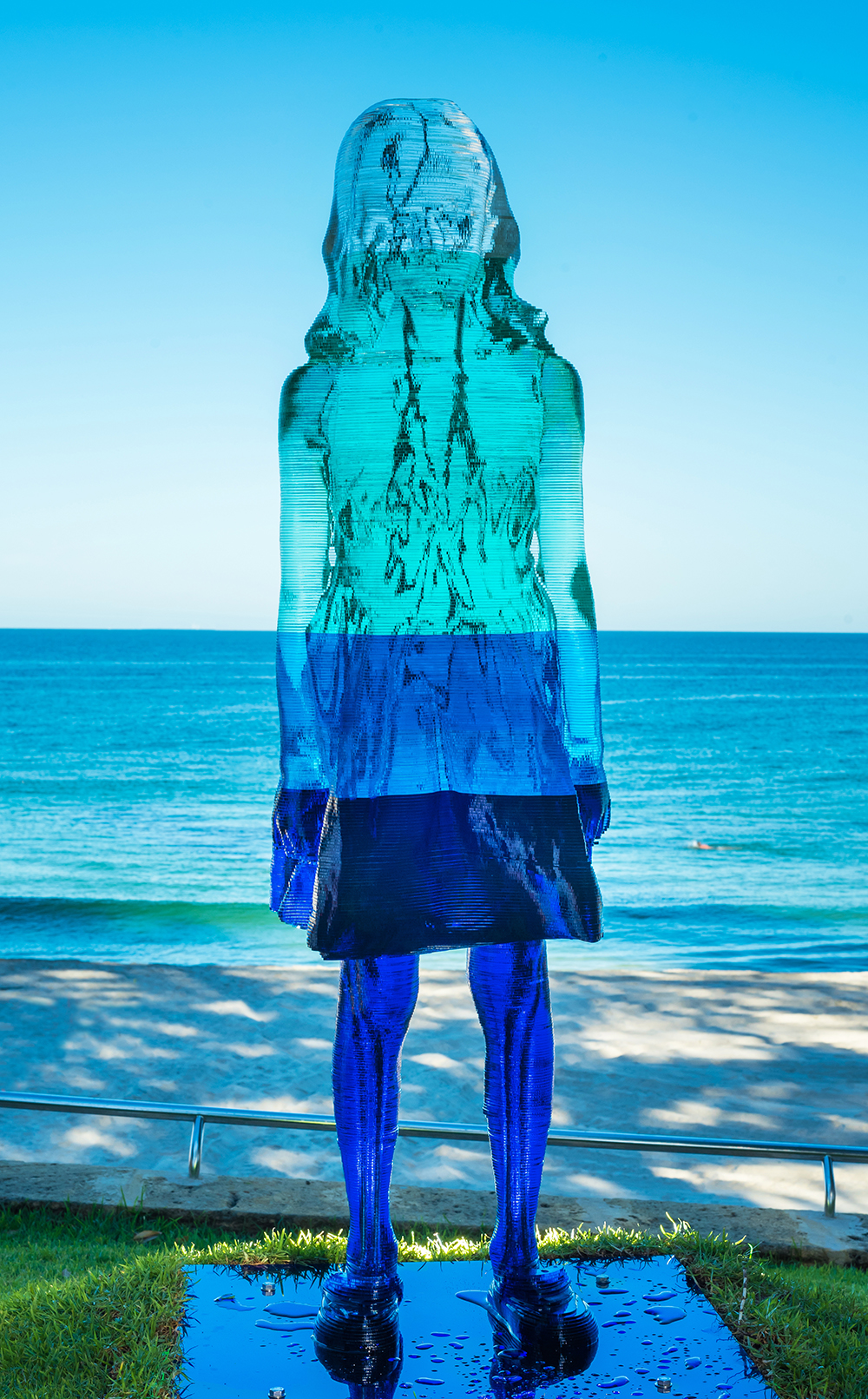 Alessandra Rossi, Untitled Coral (aqua)