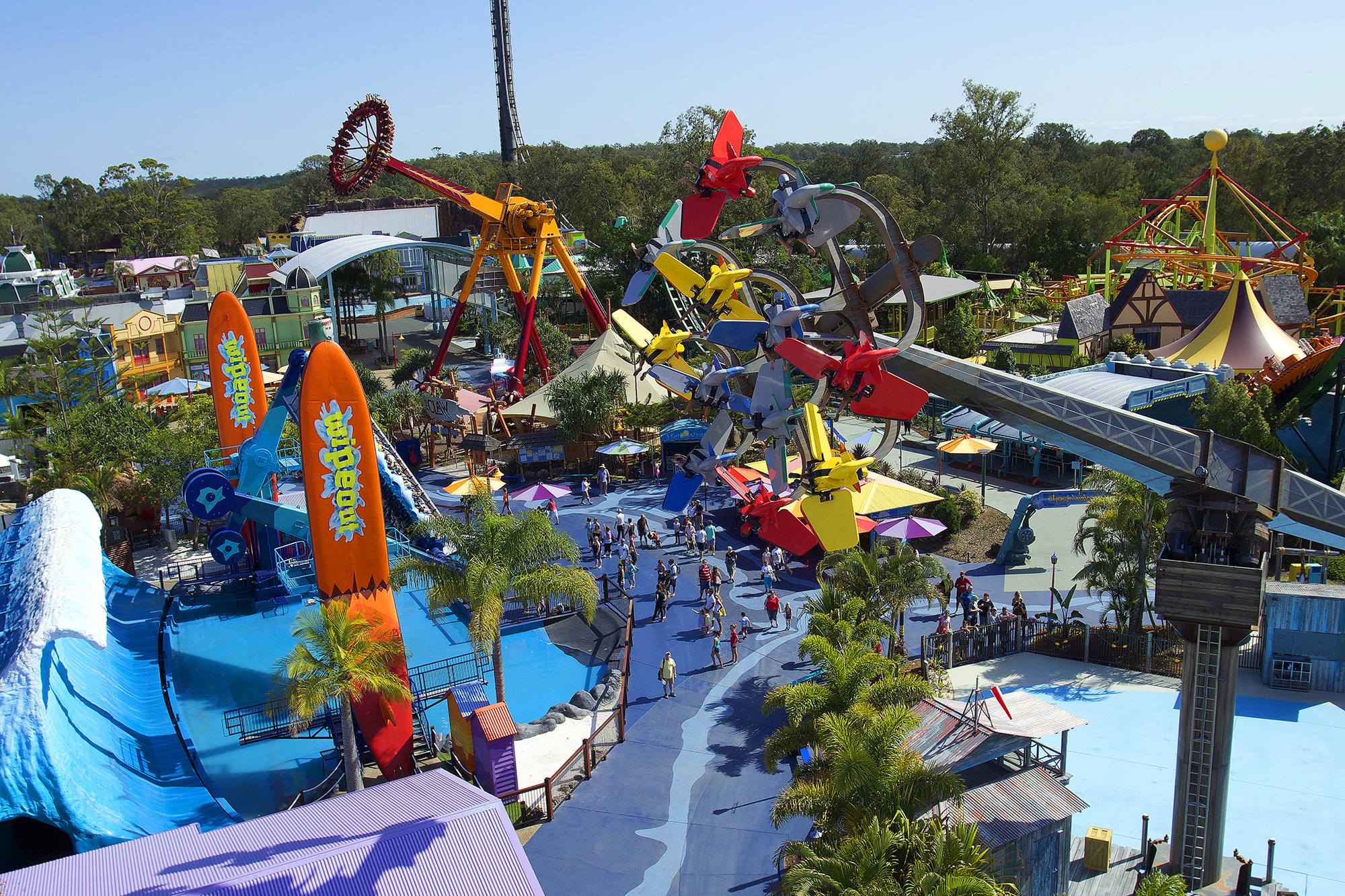 gold coast theme parks