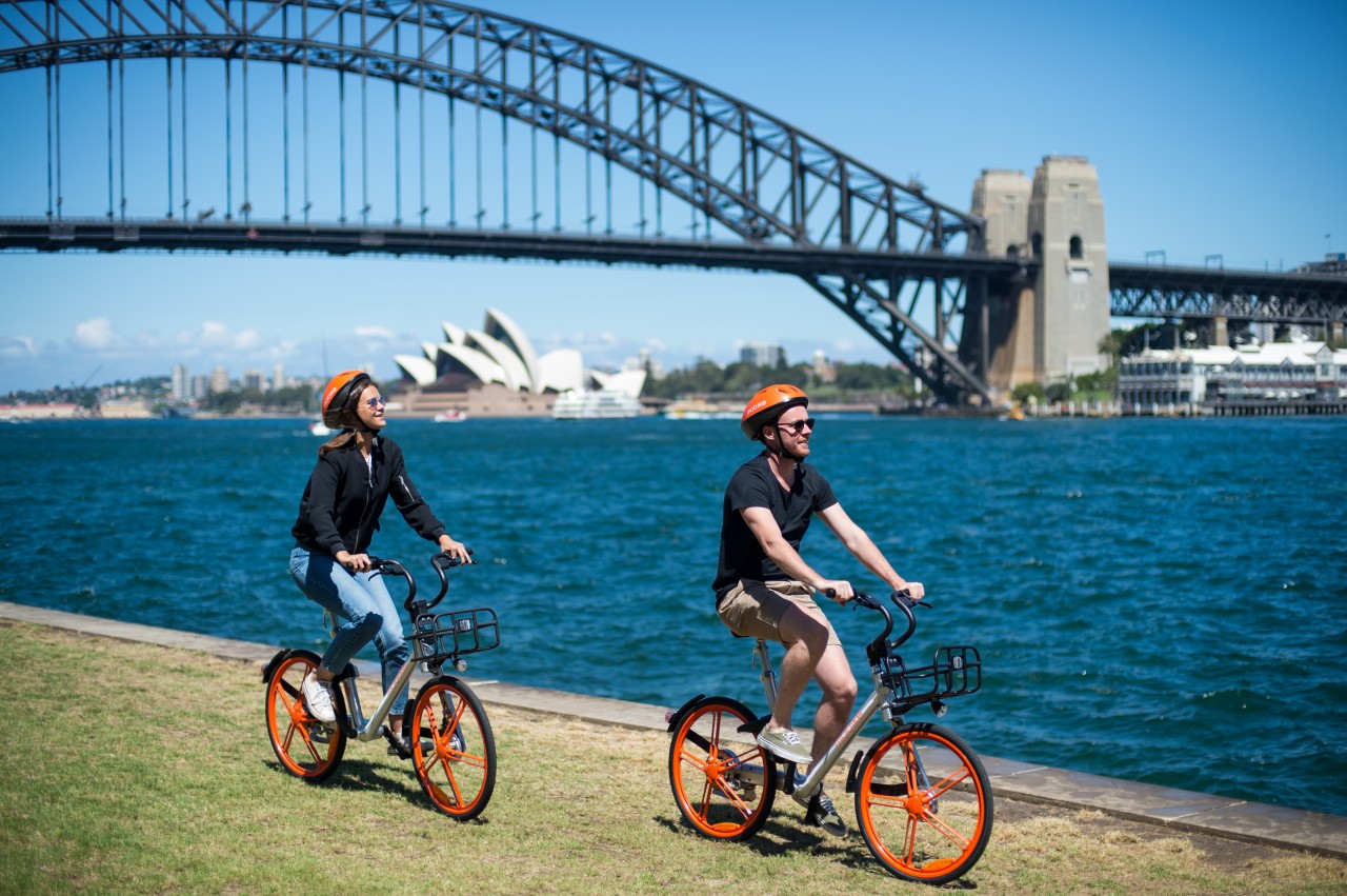 Mô hình "chia sẻ xe đạp" bike-share thứ 4 ra mắt tại Sydney và cho chạy  miễn phí tháng đầu tiên