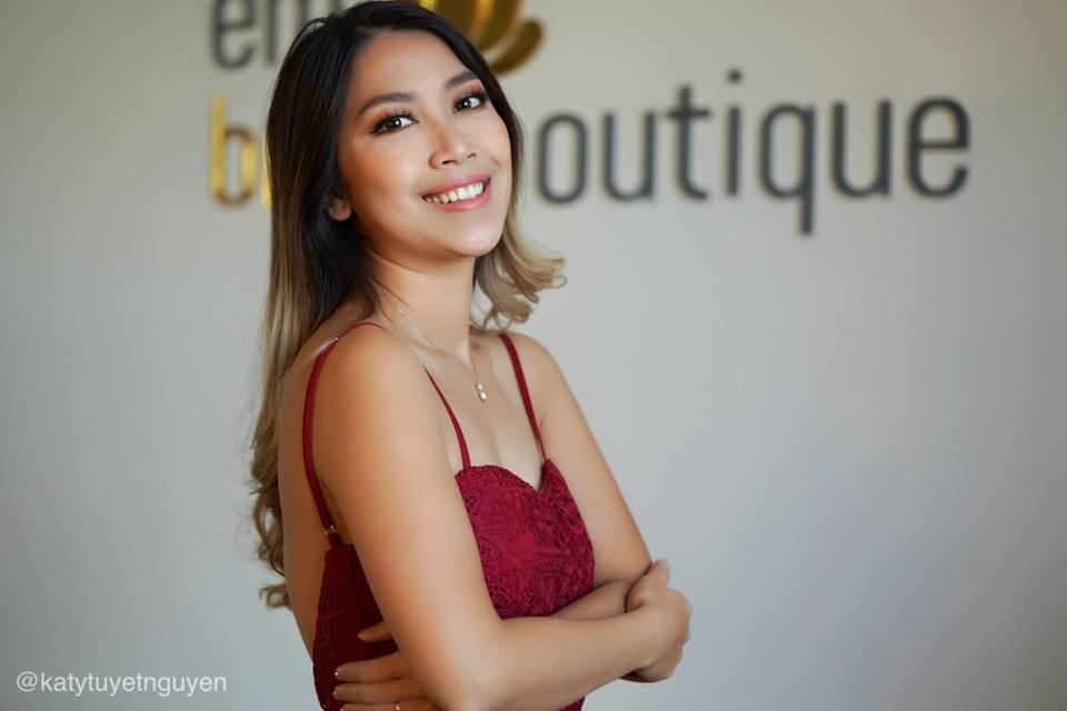 Katy Tuyet Nguyen - cô gái trẻ đầy đam mê trong ngành dịch vụ cưới.