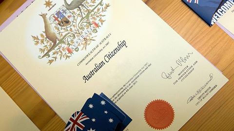 Luật quốc tịch Úc mới nhất