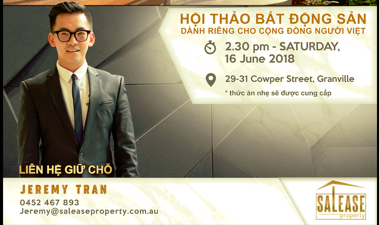 Hội thảo bất động sản cho người Việt tại Sydney