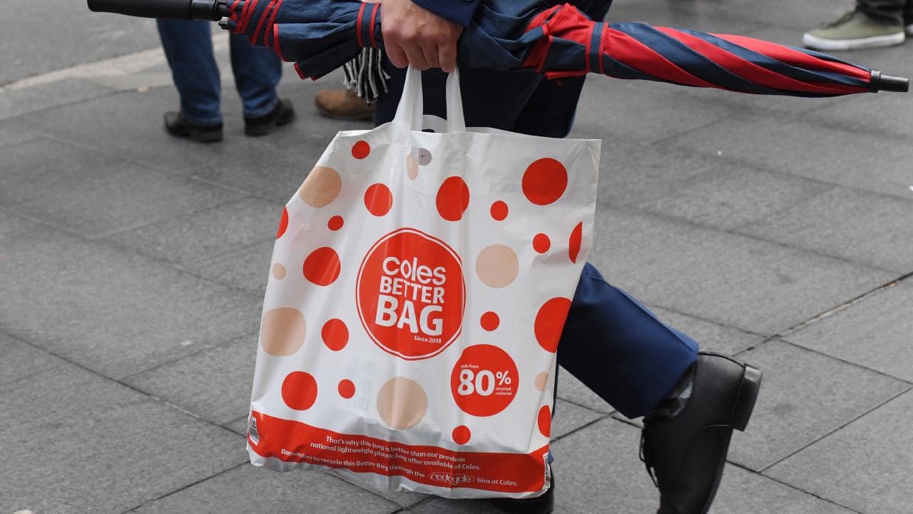 Coles reusable bag giveaway