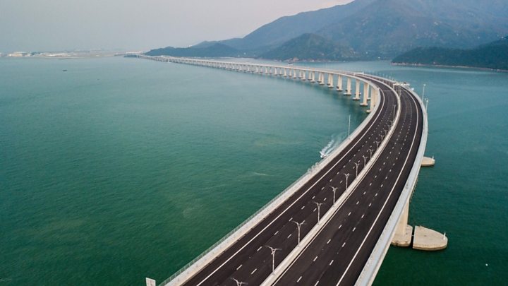 World's longest sea bridge