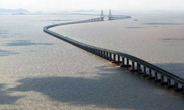 World’s longest sea bridge
