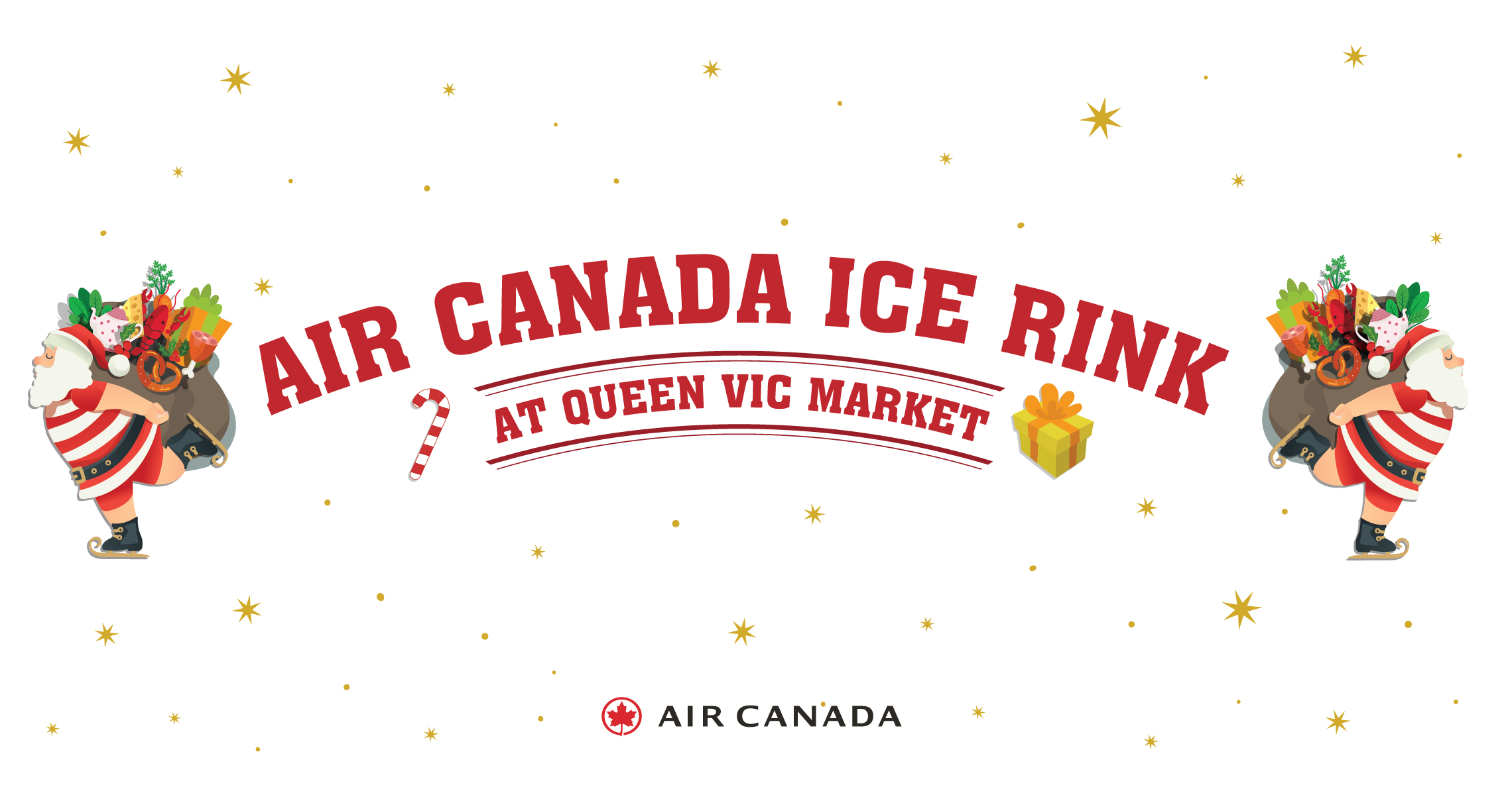 Air Canada Ice Rink Queen Vic Market