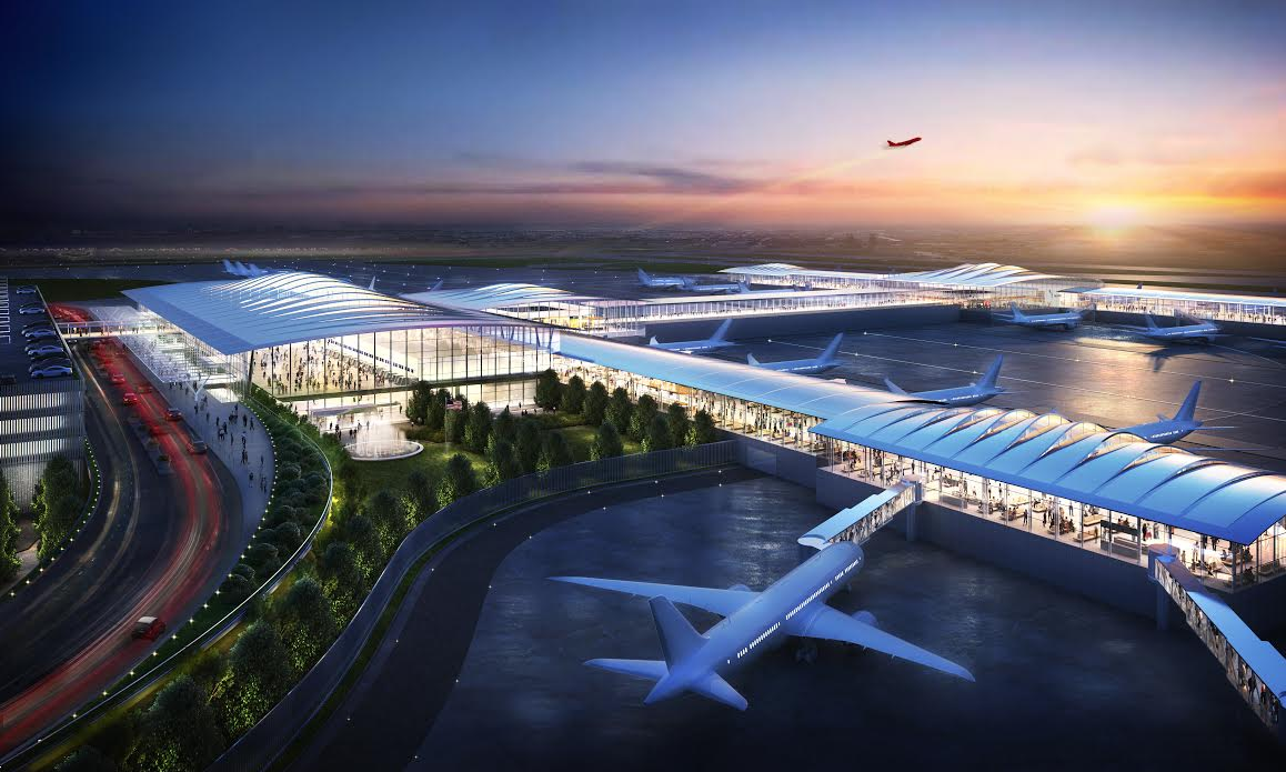 new airports and terminals