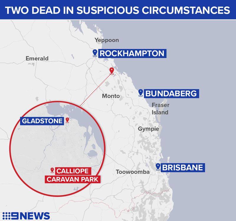 double murder at Queensland caravan park