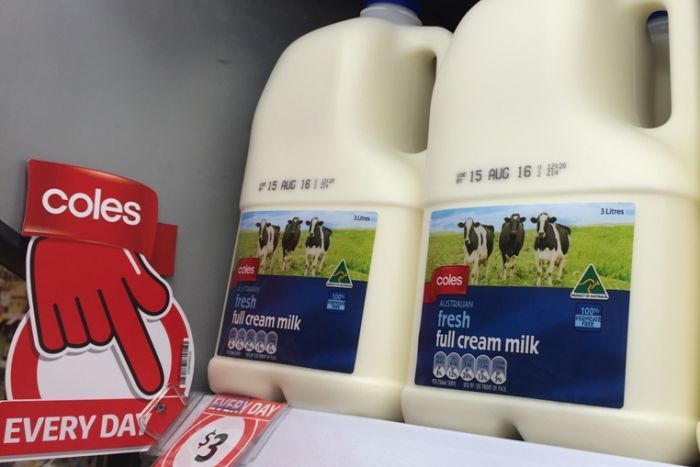 Coles and Aldi to raise milk prices