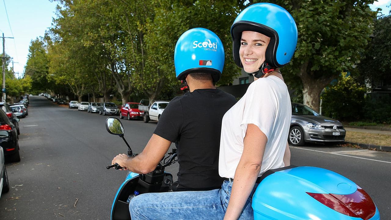 Scooter taxi service arrives in Melbourne