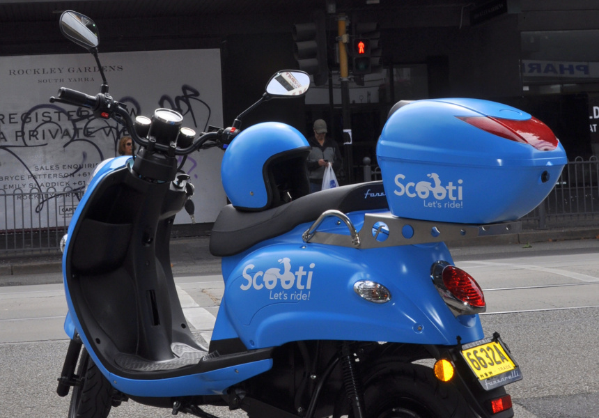 Scooter taxi service arrives in Melbourne