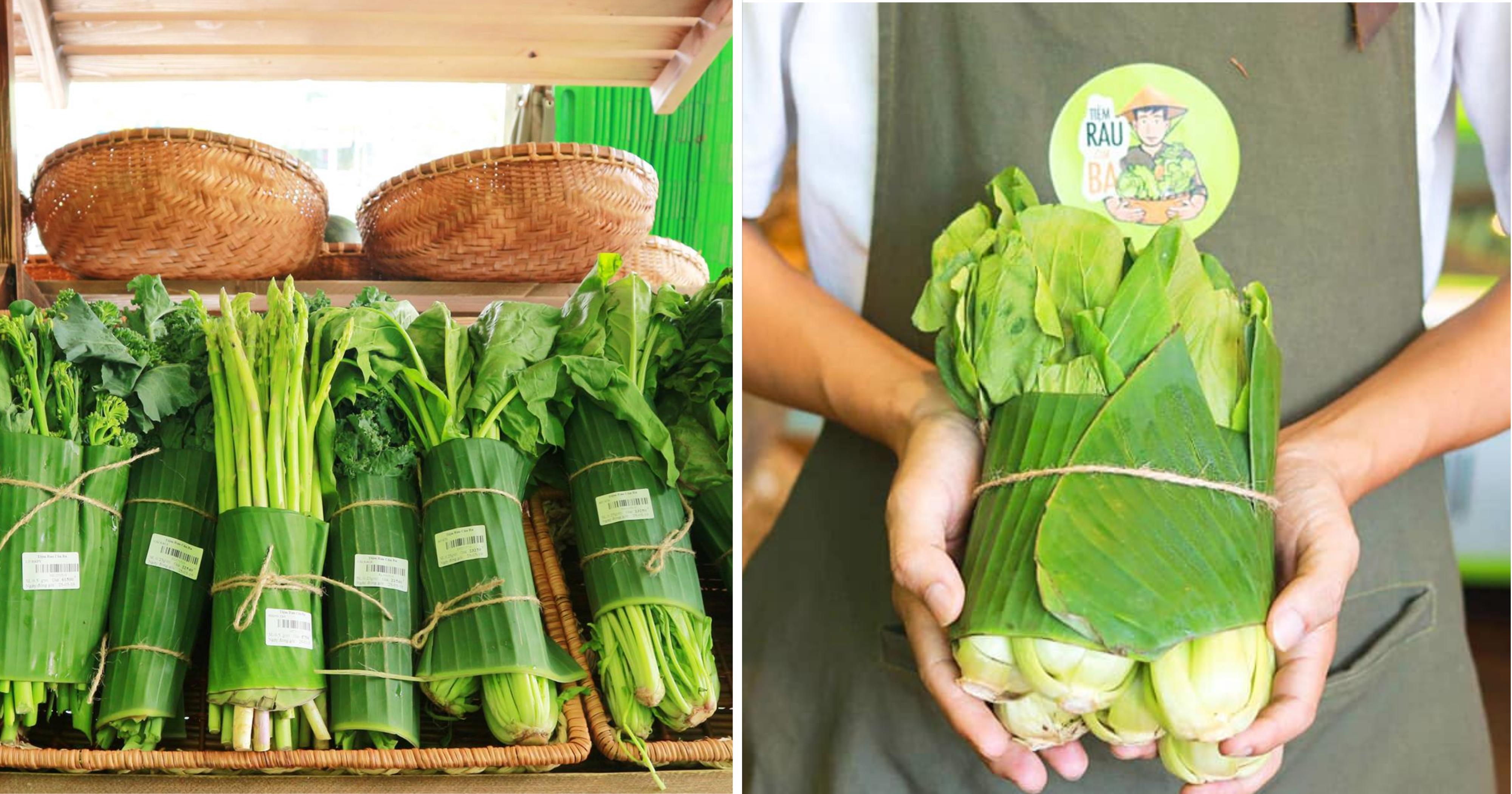 Vietnamese supermarkets go back to leaves