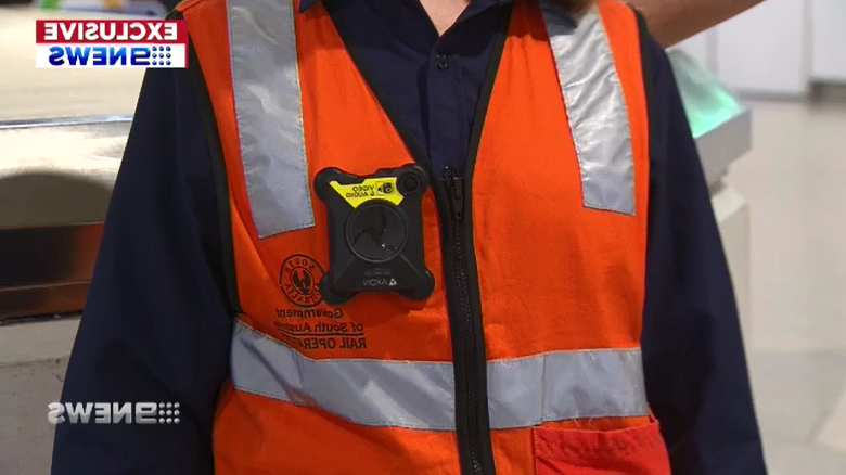 body cameras worn by transport officers australia
