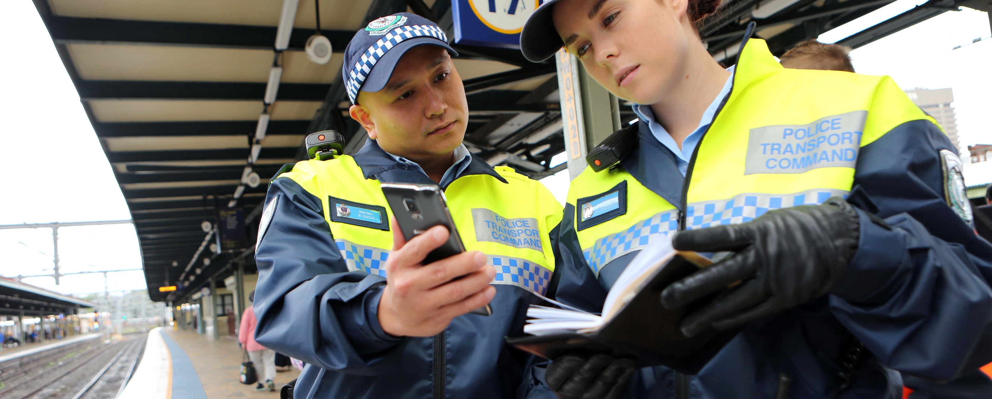 body cameras worn by transport officers australia