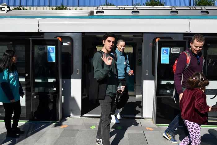 Sydney driverless train opens today