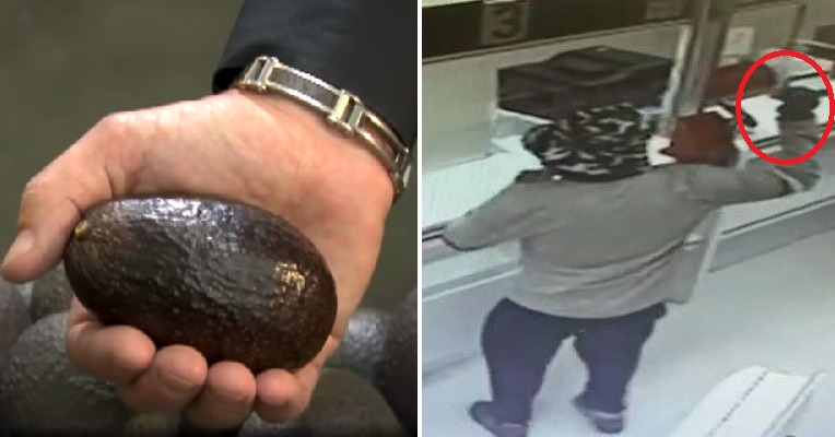 Man robs $12,000 from two banks using an avocado