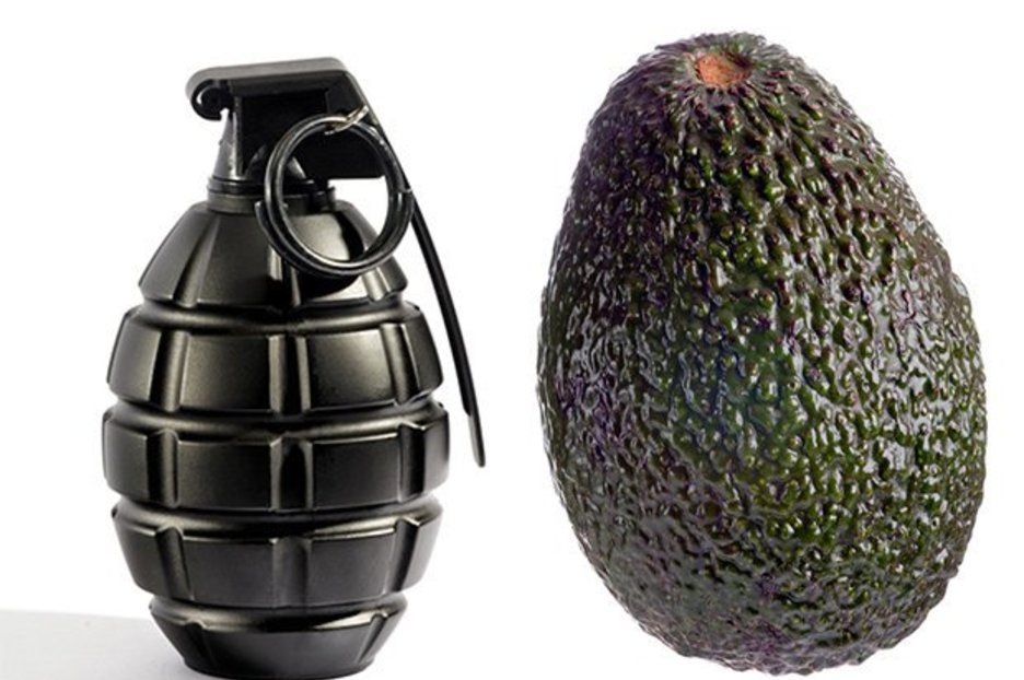 Man robs $12,000 from two banks using an avocado