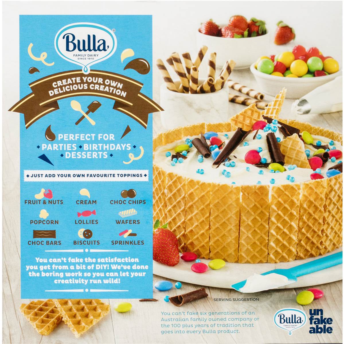 Bulla Ready To Decorate Cake Base 1.5L