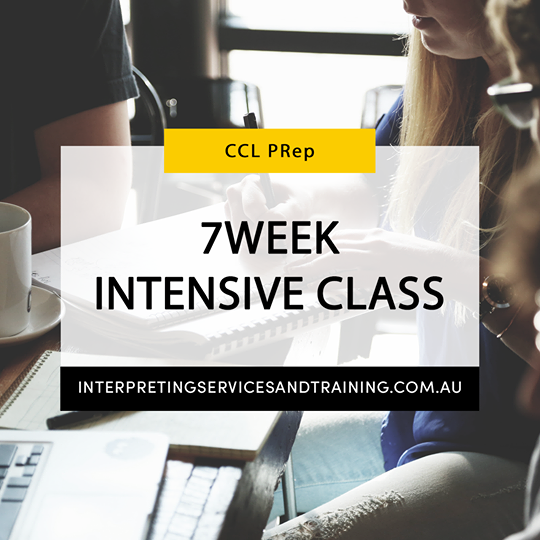 Intensive Classes
