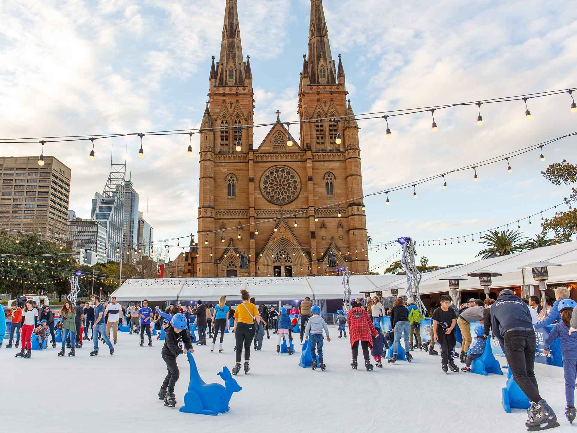 Skating At Sydney Festival 2019
