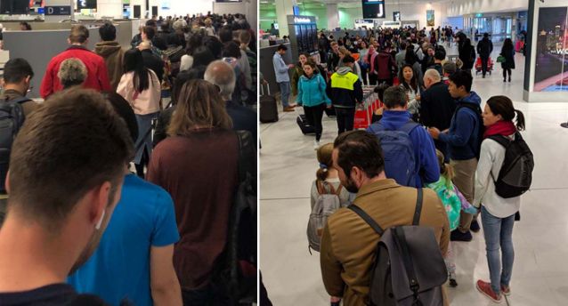 Sydney airport crazy delays