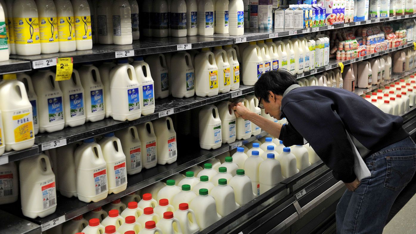 Woolworths set to increase the price of milk from TODAY