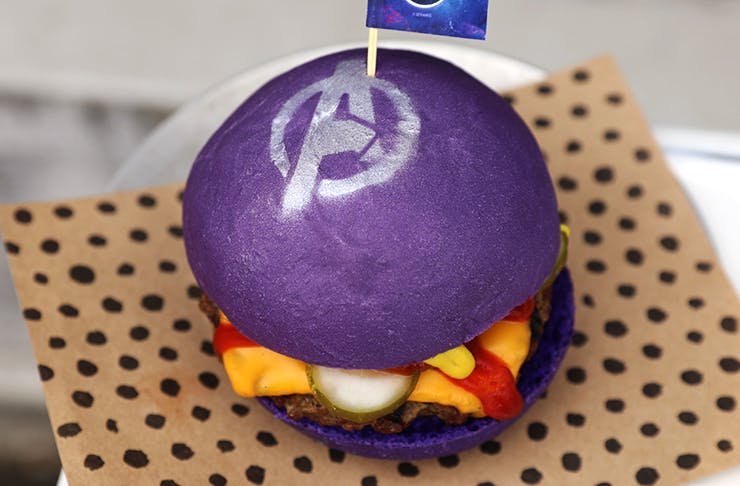 Chur Burger Giving Away Avengers-Themed Cheeseburgers