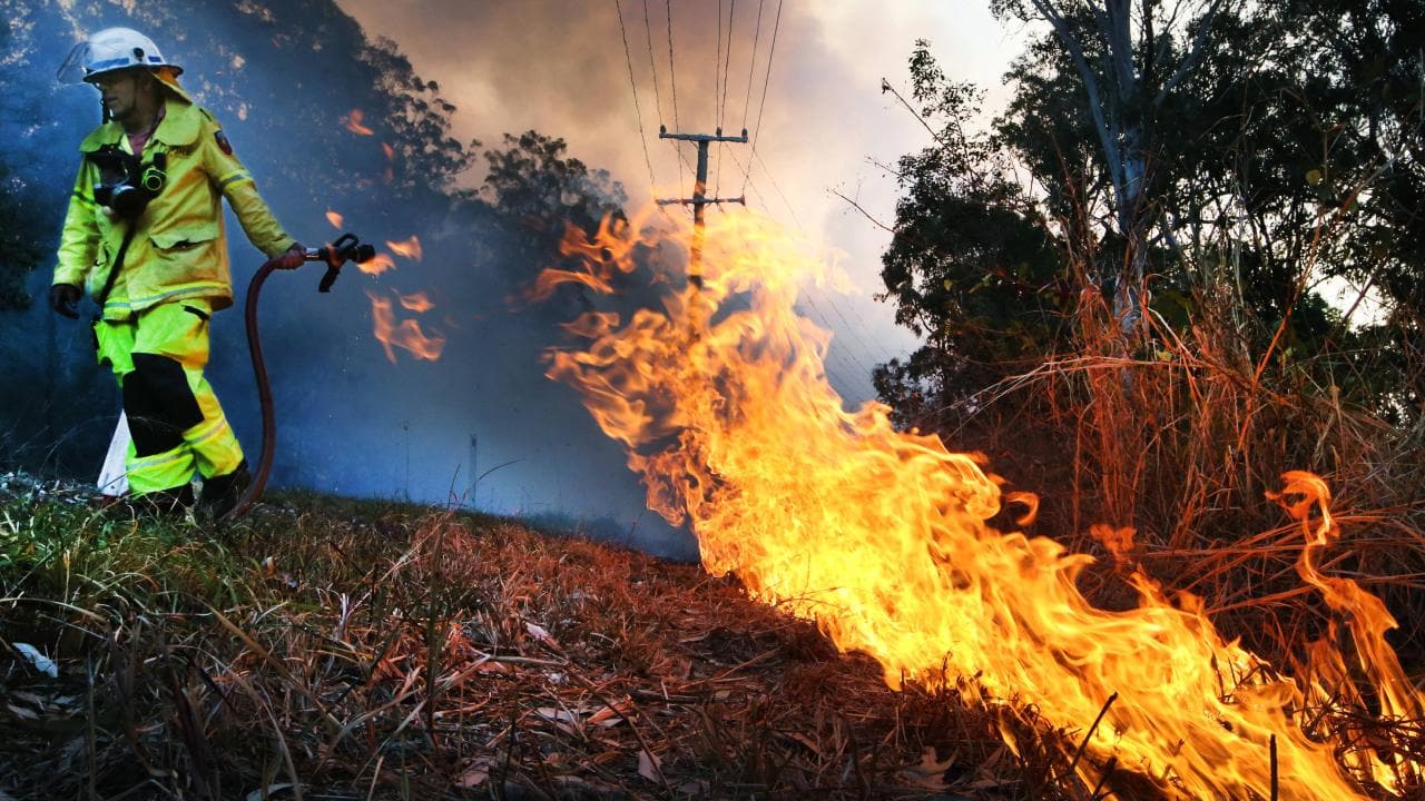 Emergency warning as winds fan NSW fires