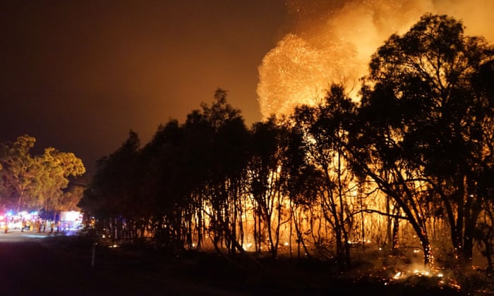 Qld bushfires linked to climate change