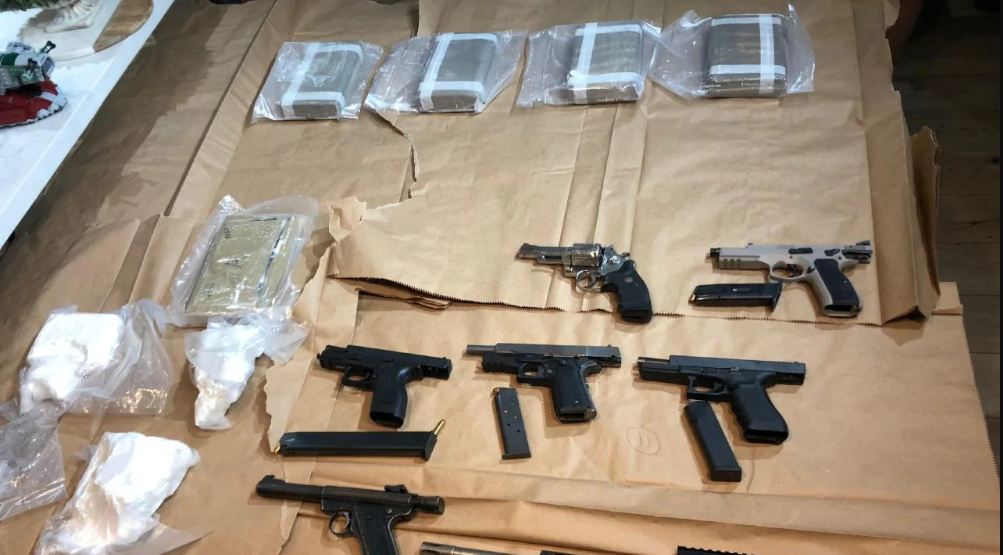 man charged over $2m drugs and guns haul sydney