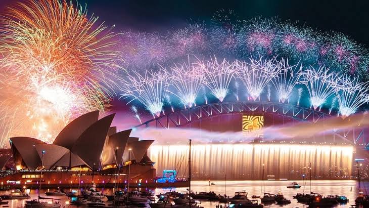 Pháo hoa Giao thừa tại Sydney đã trở thành sản phẩm du lịch đặc trưng của thành phố này (Ảnh: Sydneynews)