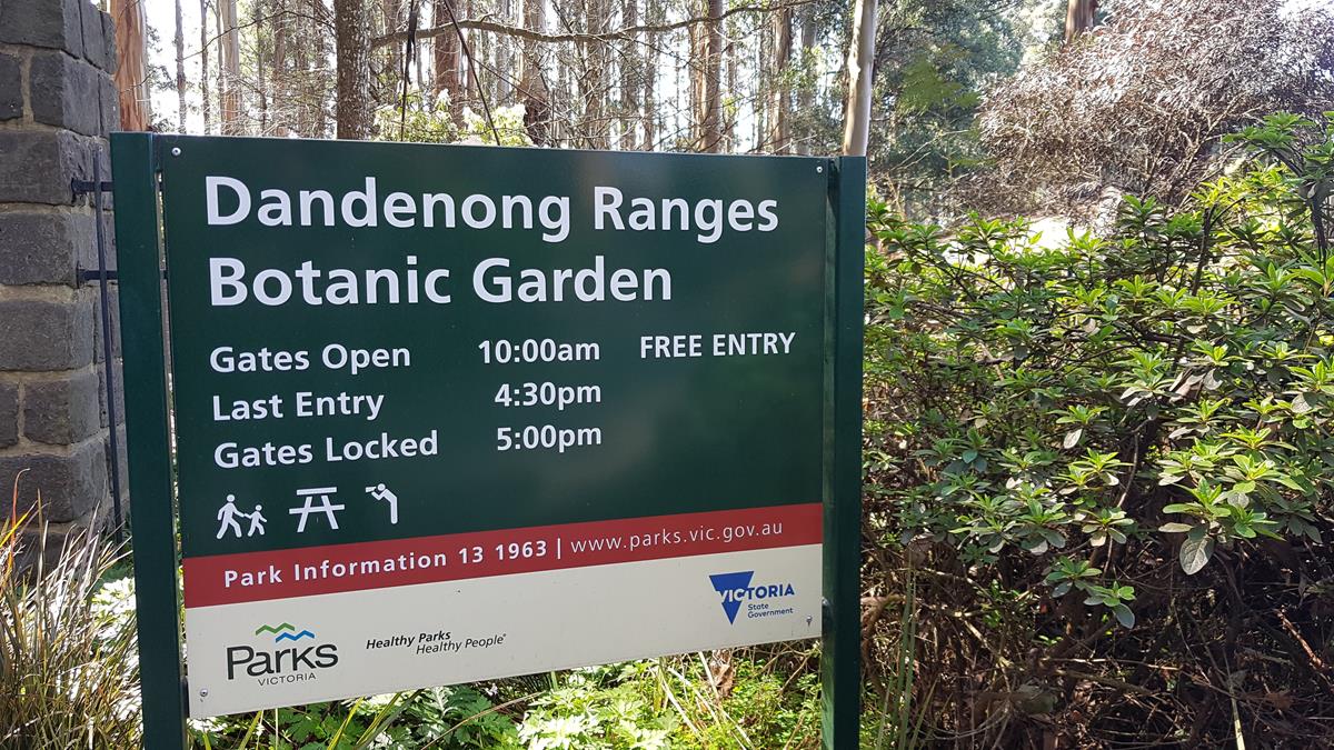 dandenong ranges botanic garden