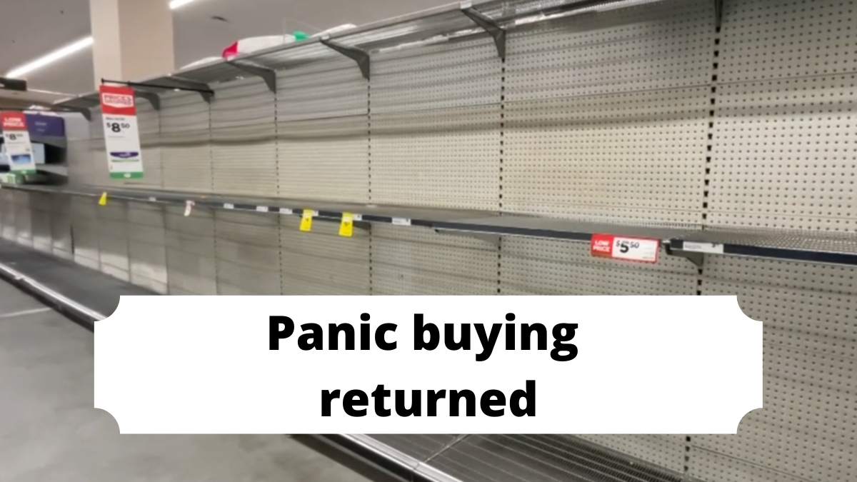 panic buying