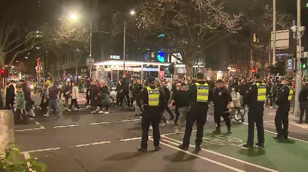 Biểu tình chống phong tỏa ở Melbourne