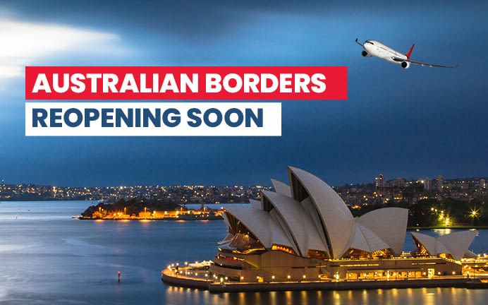 Úc sẽ mở cửa biên giới quốc tế