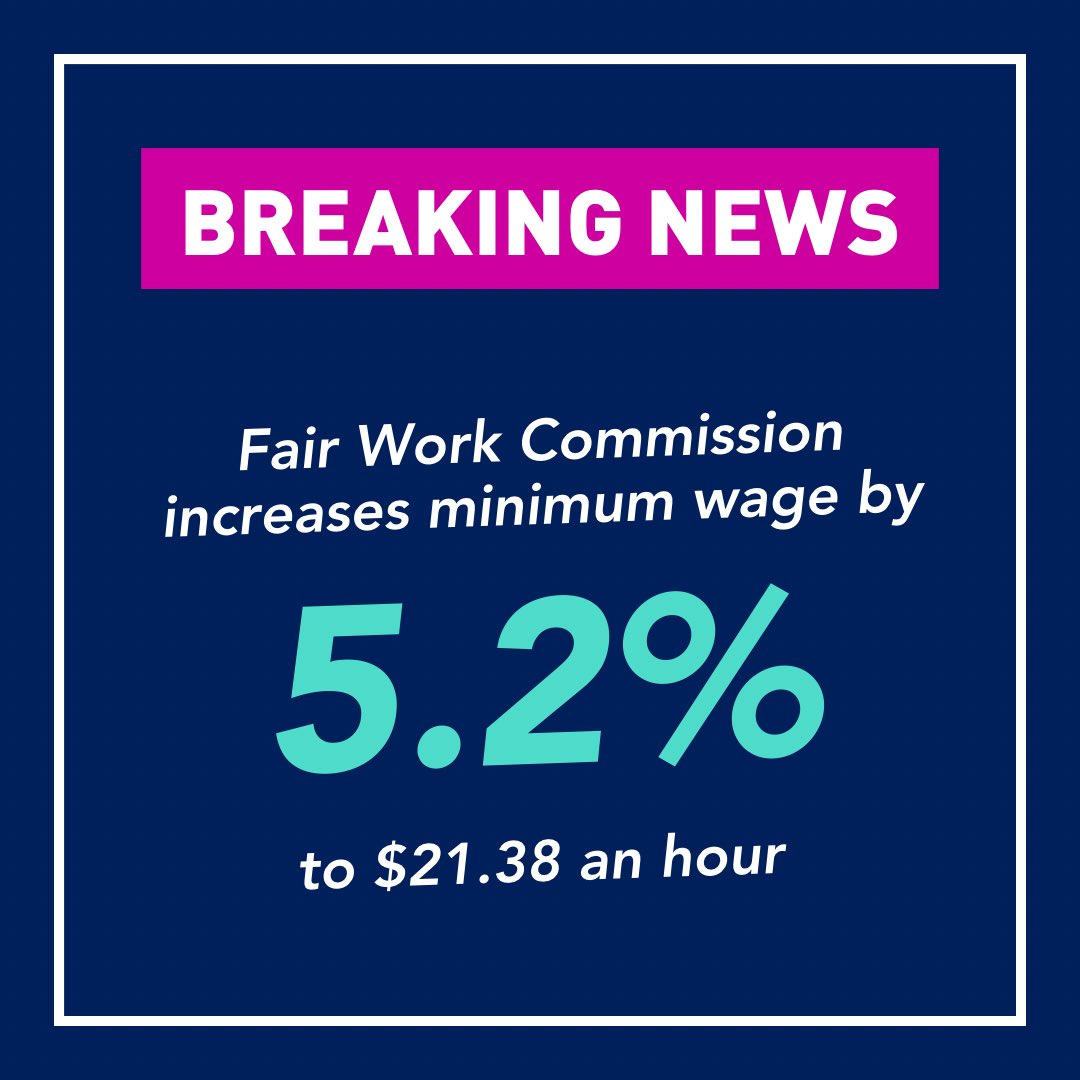 Úc tăng lương tối thiểu
