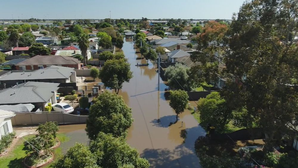 lũ lụt ở Victoria