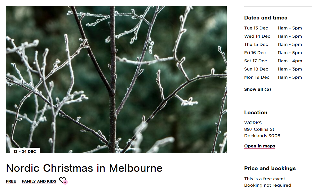 Giáng sinh ở Melbourne